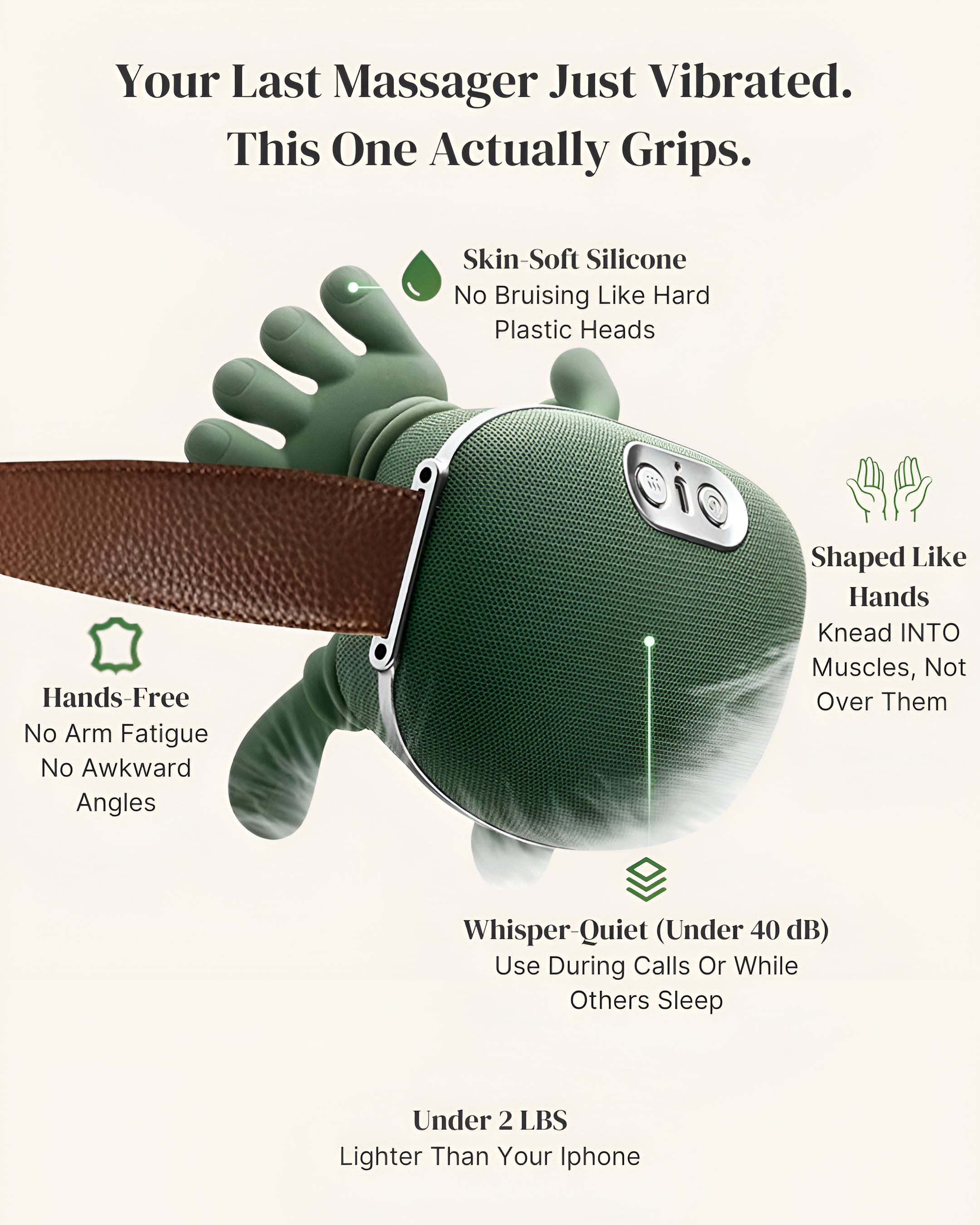 Teate - Hand Contoured Massager