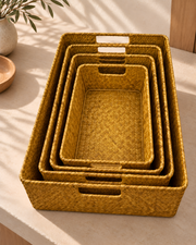 Ireko Seagrass Storage Basket
