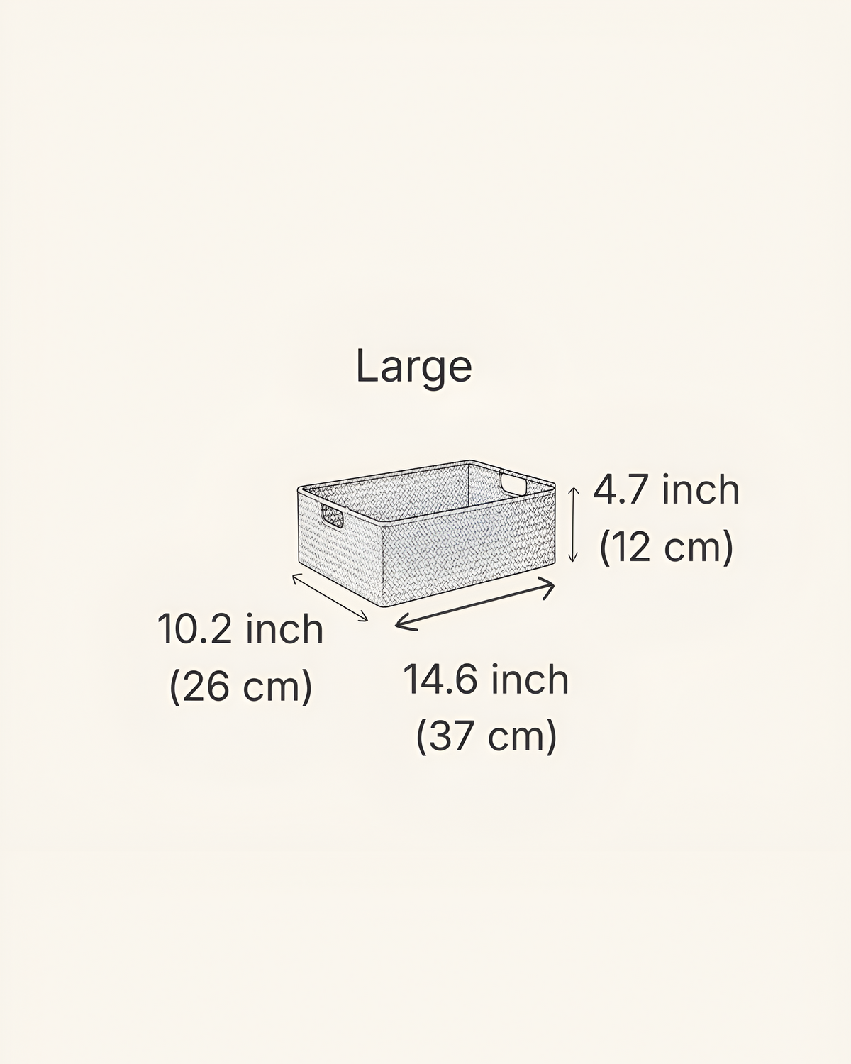 Ireko Seagrass Storage Basket