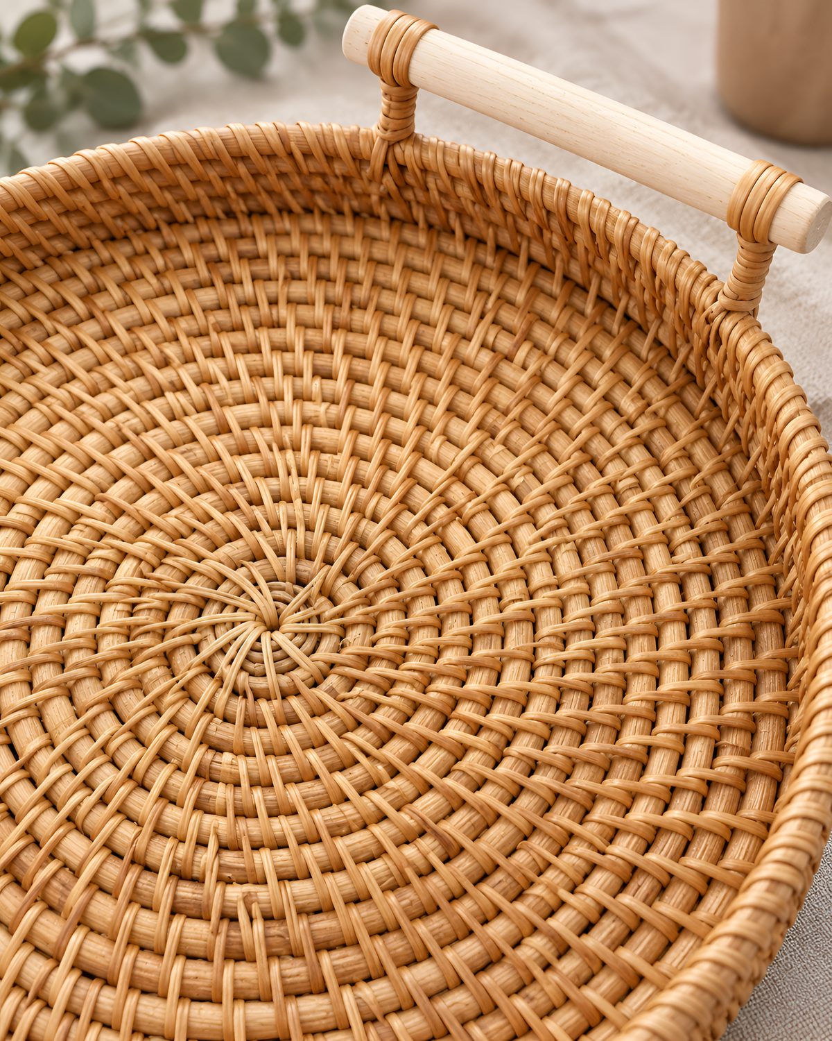 Uzu Rattan Storage Tray