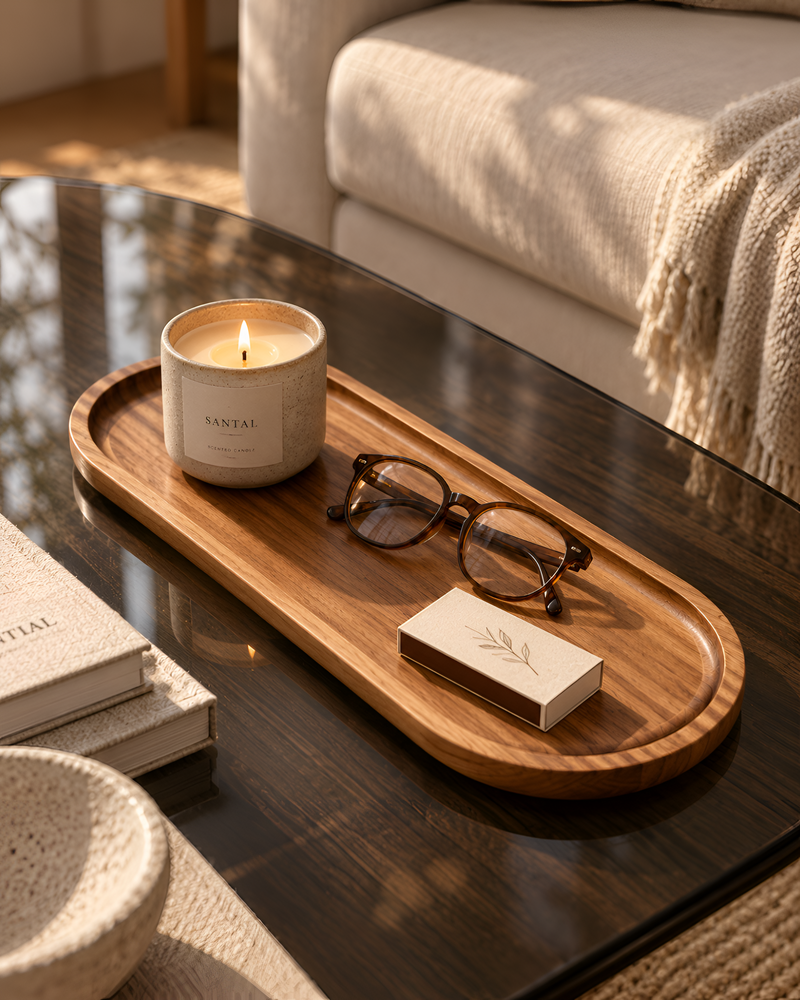 Koban Wood Storage Tray