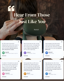 Teate - Hand Contoured Massager